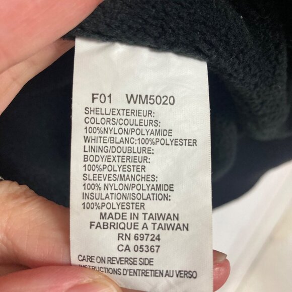 Vintage Columbia Block Island Ferry Jacket Mens XXL Black Fleece Lined Nautical - Picture 8 of 12